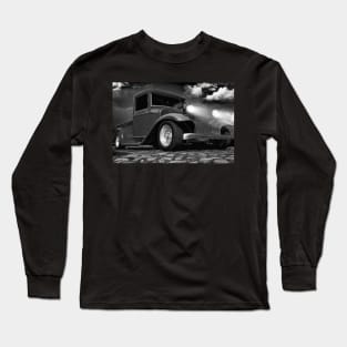 Ford - HotRod - 03 black white Long Sleeve T-Shirt